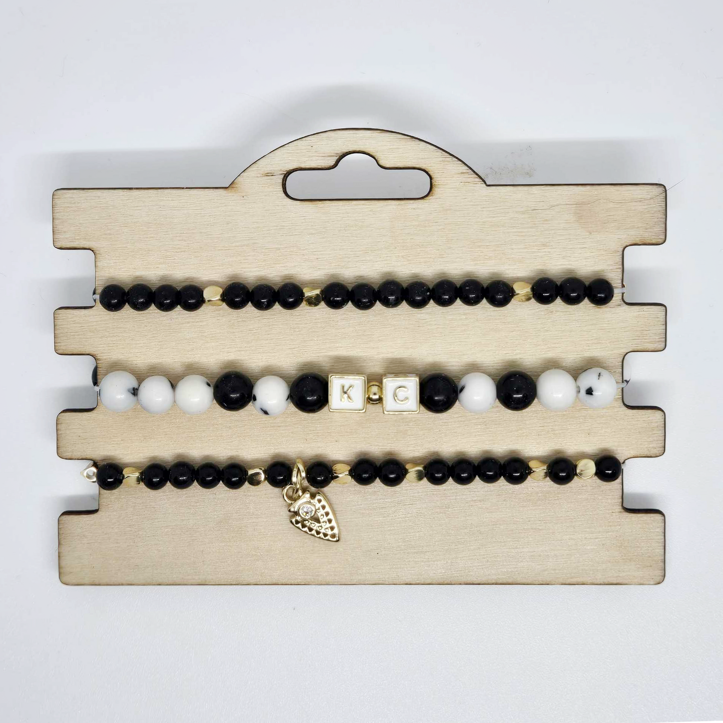 Classic Kingdom | Black, White & Gold Stack (Copy)